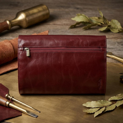 Женская косметичка Tony Perotti 8707 Italico (90572) Красная