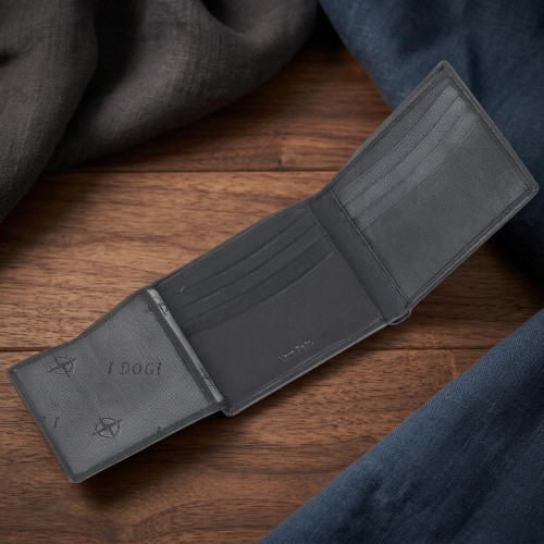 Кошелек Tony Perotti из натуральной кожи Cortina 5077 nero (90232) Черный