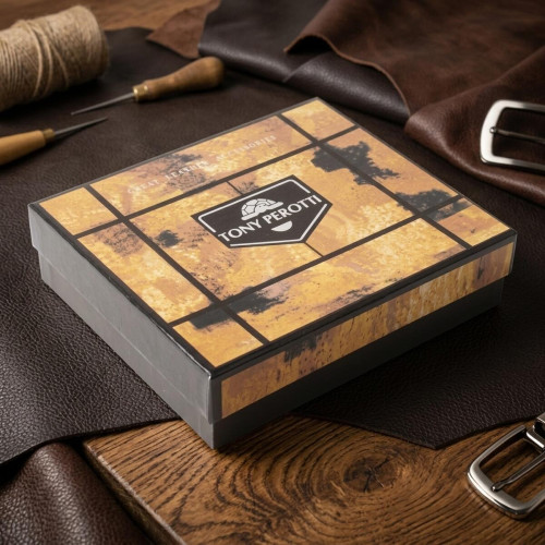 Мужское портмоне Tony Perotti Arno 534 whisky (90409) Коньячный