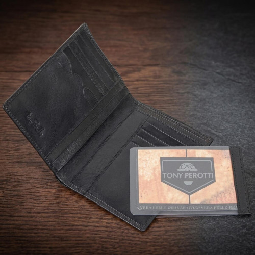 Чоловіче портмоне Tony Perotti Italico 1153 nero (90648) Чорне