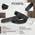 Чоловічий брючний ремінь Tony Perotti з натуральної шкіри 647/35 NERO (90360) Чорний