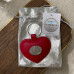 Брелок Tony Perotti Swarovski 4009 marlboro (90100) Красный