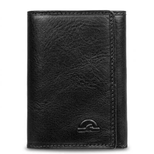 Кредитница Tony Perotti из натуральной кожи Nevada 3811 nero (90506) Черная