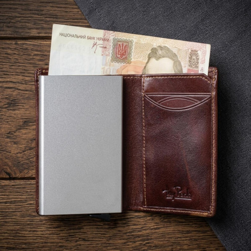 Мужская кредитница Tony Perotti Nevada 3758 moro (90601) Коричневая