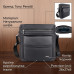 Чоловіча шкіряна сумка Tony Perotti New Contatto 9058G-26 (90424) Чорна