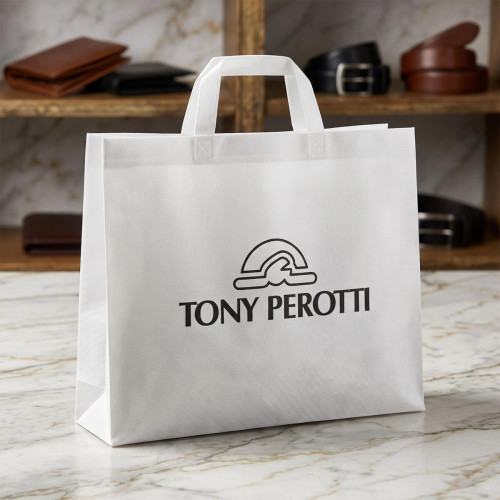 Чоловіча шкіряна сумка Tony Perotti New Contatto 9058G-26 (90424) Чорна