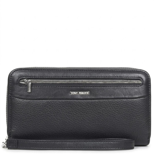 Мужской клатч Tony Perotti New Contatto 9323 nero (90425) Черный