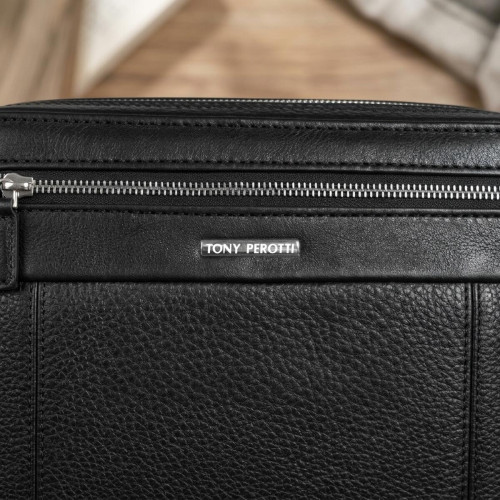 Мужской клатч Tony Perotti New Contatto 9323 nero (90425) Черный