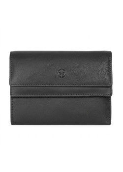 Женский кошелек Tony Perotti натуральная кожа Cortina 5115 nero (90278) Черный