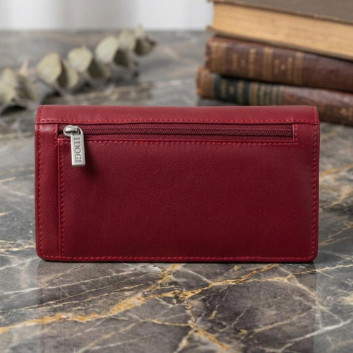 Женский кошелек Tony Perotti Натуральная кожа Cortina 5072 rosso (90321) Красный