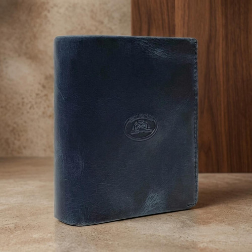 Чоловіче портмоне Tony Perotti Arno 1165 blue (90390) Темно-синє